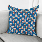 Cute Popcorn Box Pattern Print Pillow Cover