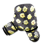 Cute Popcorn Pattern Print Boxing Gloves