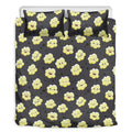 Cute Popcorn Pattern Print Duvet Cover Bedding Set