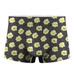 Cute Popcorn Pattern Print Men's Boxer Briefs