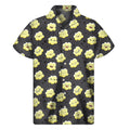 Cute Popcorn Pattern Print Men's Short Sleeve Shirt