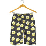 Cute Popcorn Pattern Print Men's Shorts
