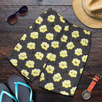 Cute Popcorn Pattern Print Men's Shorts