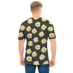 Cute Popcorn Pattern Print Men's T-Shirt