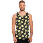 Cute Popcorn Pattern Print Men's Tank Top