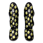 Cute Popcorn Pattern Print Muay Thai Shin Guard