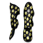 Cute Popcorn Pattern Print Muay Thai Shin Guard