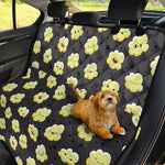 Cute Popcorn Pattern Print Pet Car Back Seat Cover