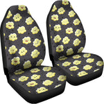 Cute Popcorn Pattern Print Universal Fit Car Seat Covers