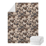 Cute Pug Pattern Print Blanket