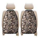 Cute Pug Pattern Print Car Seat Organizers