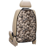 Cute Pug Pattern Print Car Seat Organizers