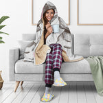 Cute Pug With Glasses Print Hooded Blanket