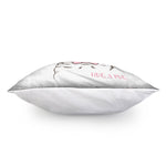 Cute Pug With Glasses Print Pillow Cover