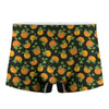 Cute Pumpkin Pattern Print Men's Boxer Briefs