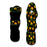 Cute Pumpkin Pattern Print Muay Thai Shin Guard