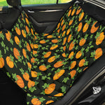 Cute Pumpkin Pattern Print Pet Car Back Seat Cover