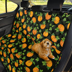 Cute Pumpkin Pattern Print Pet Car Back Seat Cover