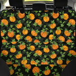 Cute Pumpkin Pattern Print Pet Car Back Seat Cover