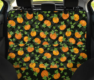 Cute Pumpkin Pattern Print Pet Car Back Seat Cover