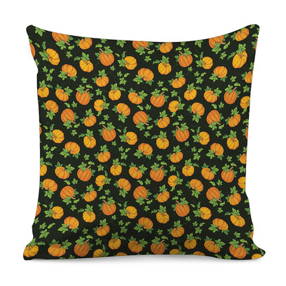 Cute Pumpkin Pattern Print Pillow Cover