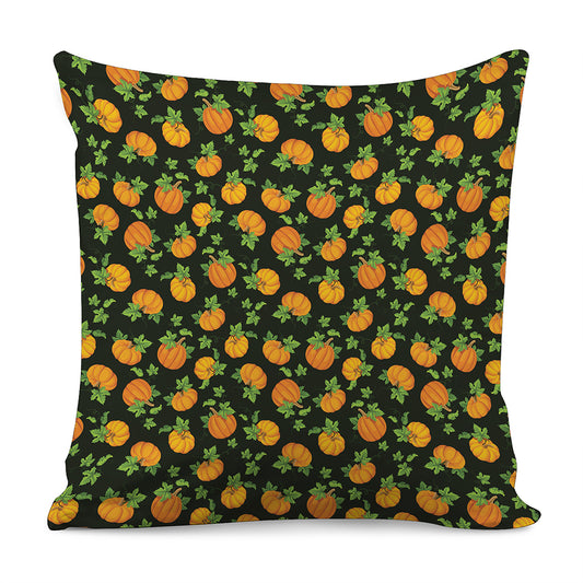 Cute Pumpkin Pattern Print Pillow Cover
