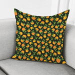Cute Pumpkin Pattern Print Pillow Cover