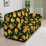 Cute Pumpkin Pattern Print Sofa Cover