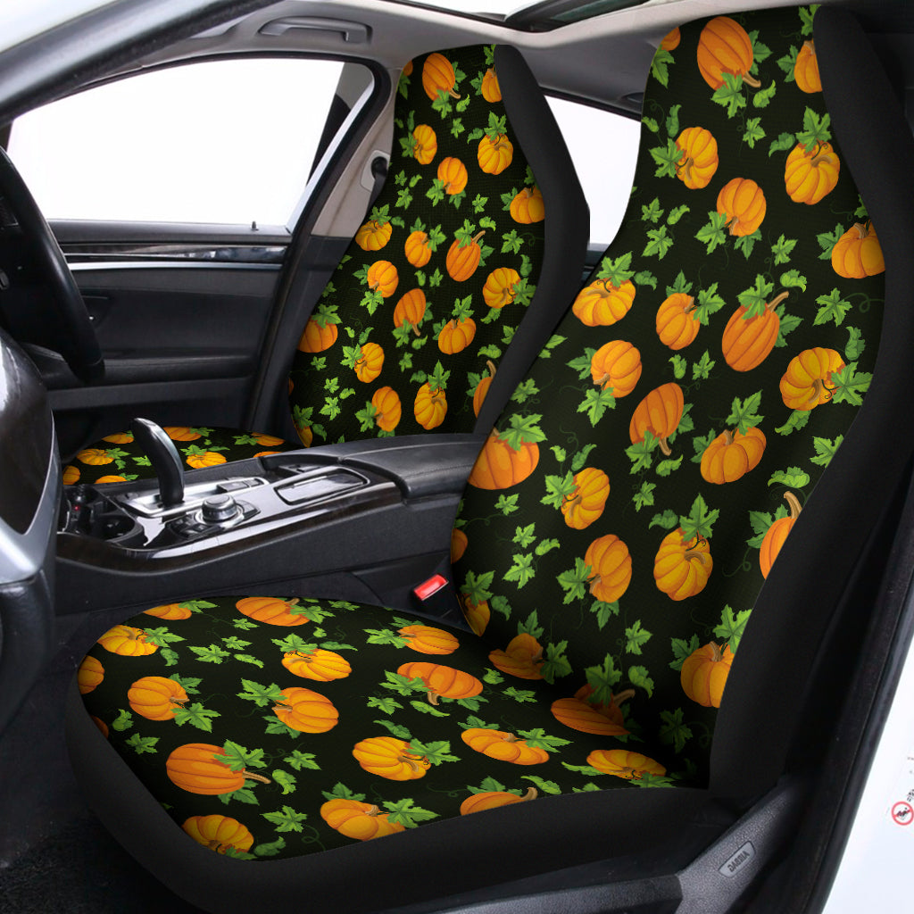 Cute Pumpkin Pattern Print Universal Fit Car Seat Covers