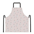 Cute Rabbit Pattern Print Apron