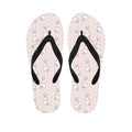 Cute Rabbit Pattern Print Flip Flops
