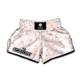 Cute Rabbit Pattern Print Muay Thai Boxing Shorts