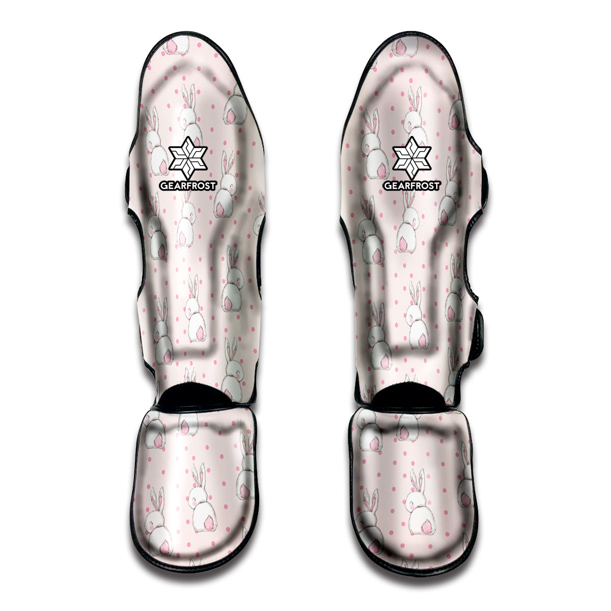 Cute Rabbit Pattern Print Muay Thai Shin Guard