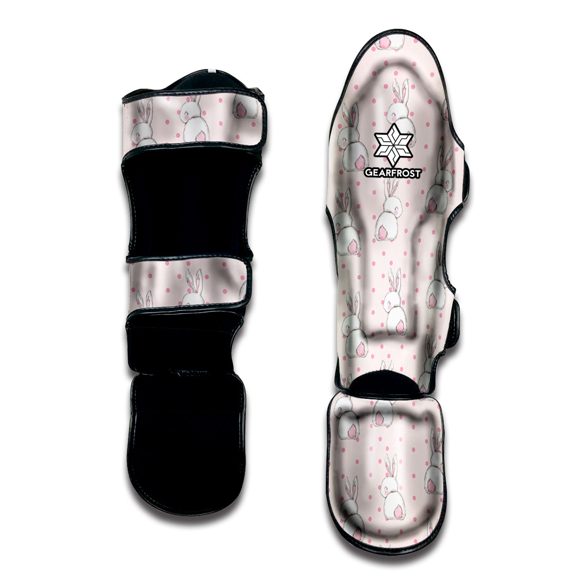 Cute Rabbit Pattern Print Muay Thai Shin Guard