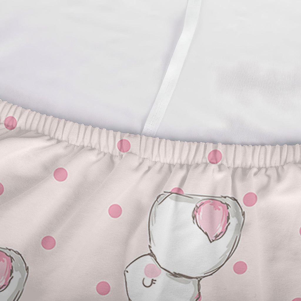 Cute Rabbit Pattern Print Sofa Cover