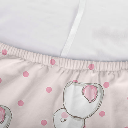 Cute Rabbit Pattern Print Sofa Cover