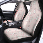 Cute Rabbit Pattern Print Universal Fit Car Seat Covers