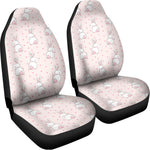 Cute Rabbit Pattern Print Universal Fit Car Seat Covers
