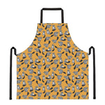 Cute Raccoon Pattern Print Apron