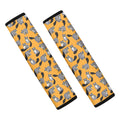 Cute Raccoon Pattern Print Car Seat Belt Covers