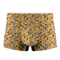 Cute Raccoon Pattern Print Men's Boxer Briefs