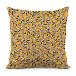 Cute Raccoon Pattern Print Pillow Cover