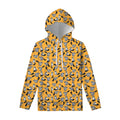Cute Raccoon Pattern Print Pullover Hoodie