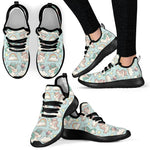 Cute Rainbow Unicorn Pattern Print Mesh Knit Shoes GearFrost