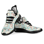 Cute Rainbow Unicorn Pattern Print Mesh Knit Shoes GearFrost