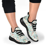 Cute Rainbow Unicorn Pattern Print Mesh Knit Shoes GearFrost