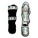 Cute Rainbow Unicorn Pattern Print Muay Thai Shin Guard