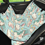 Cute Rainbow Unicorn Pattern Print Pet Car Back Seat Cover