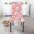 Cute Rat Pattern Print Dining Chair Slipcover
