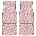 Cute Rat Pattern Print Front and Back Car Floor Mats